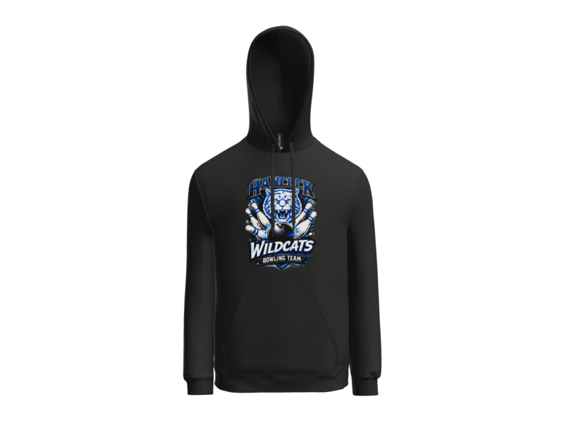 HCS Bowling Hooded Sweatshirt(Customizable)Gildan Softstyle SF500
